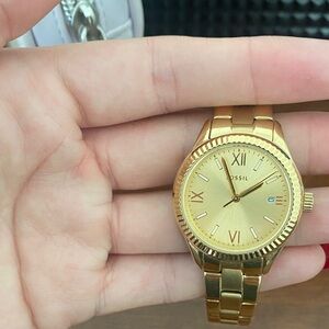 Fossil Gold watch